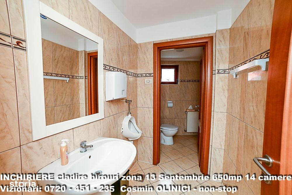 Spatii birouri de inchiriat zona 13 Septembrie I S+P+3 I 650 util
