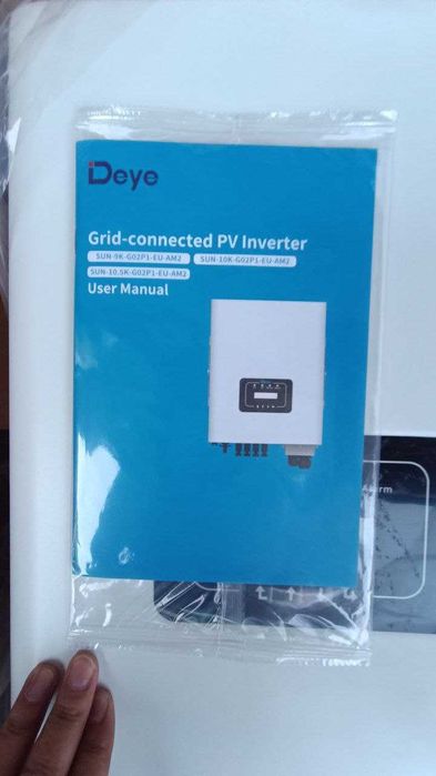 Солнечный однофазный сетевой инвертор Deye мощностью 10 кВт!