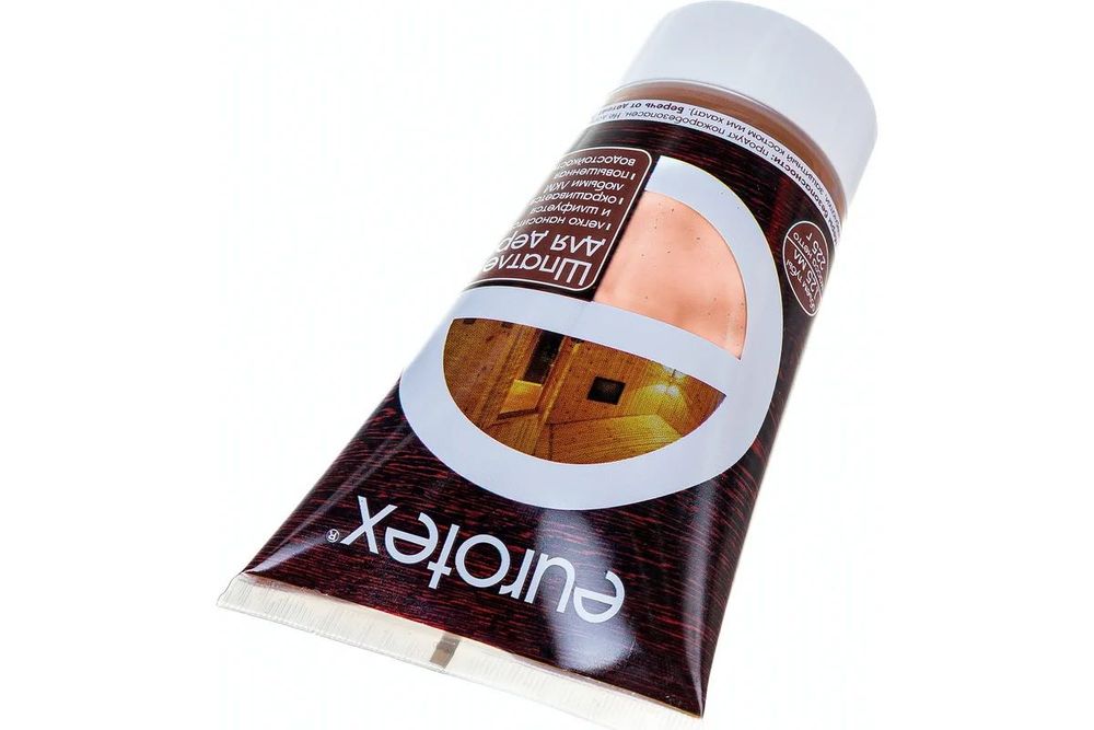 Eurotex Шпатлевка по дереву 1,5 кг, 0,225 кг