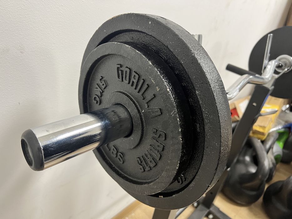 Bara z ez 50 mm. Olimpica cu rulmenti profi+30 kg discuri noi toate