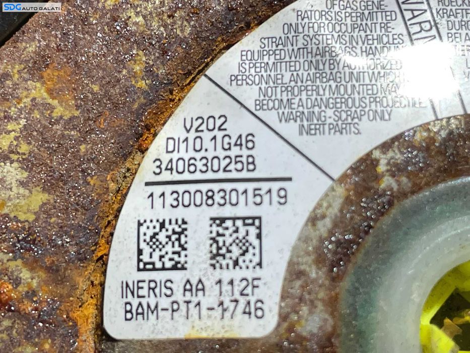 Airbag de pe Volan Modelul cu Comenzi Nissan Qashqai J10 2007 - 2013 Cod BAM-PT1-1746 [L3201]