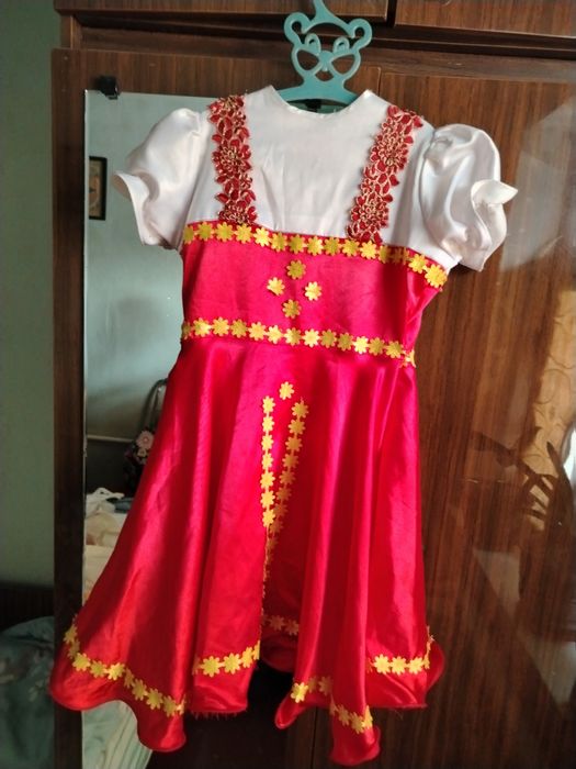 Детский новогодний  костюм красная шапочка