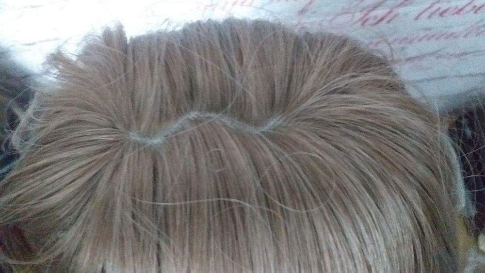 Перука с топ качество - Светлокафява синтетика