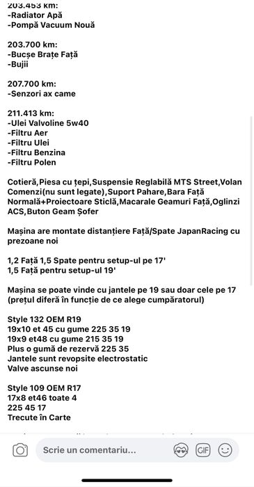 vand bmw e46 sedat motor 2.0 143 cp