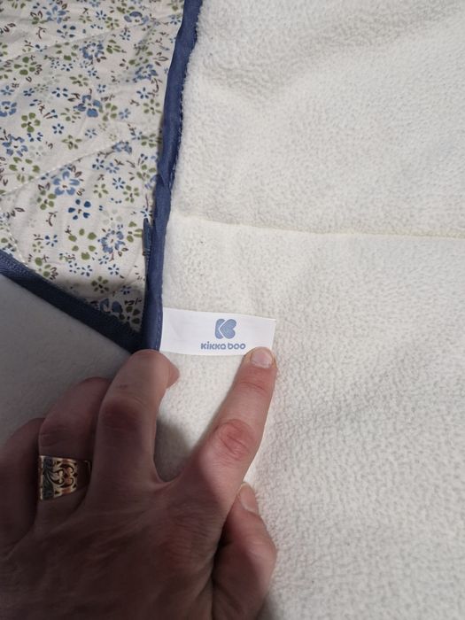 Чувалче за бебешка количка KikkaBoo Polar - Bear, тъмно синьо