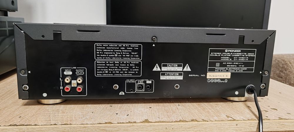 Casetofon deck Pioneer CT-W601R
