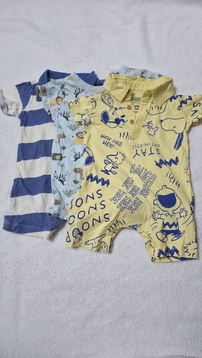 Set body cu mânecă scurtă