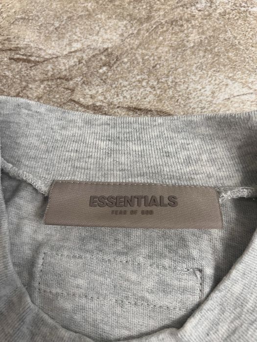 Essentials сива тениска