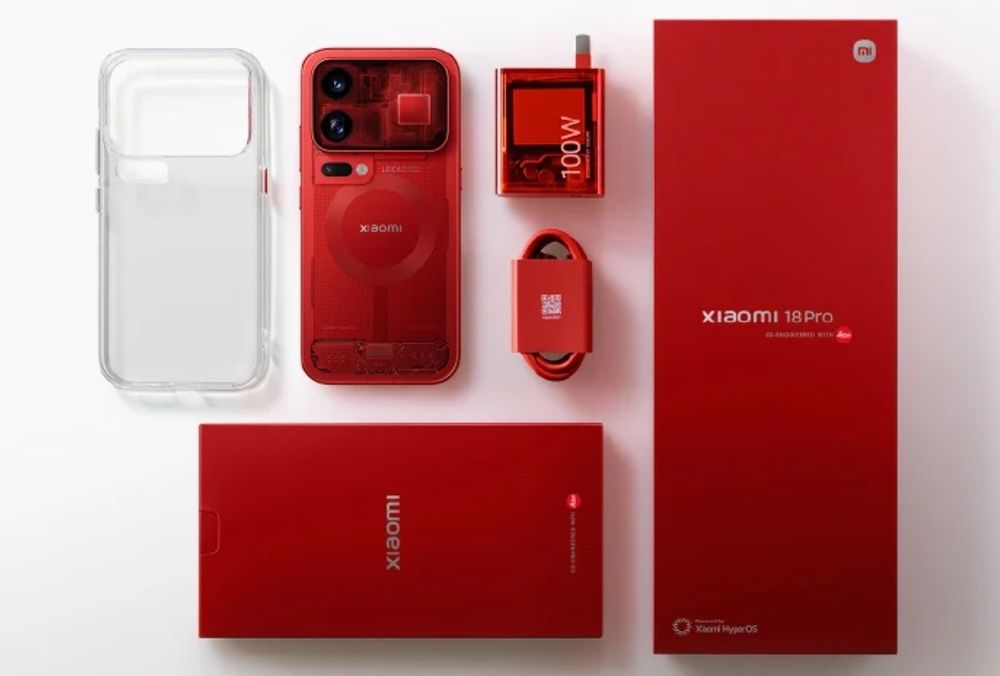 Xiaomi 18 Pro Max Красный