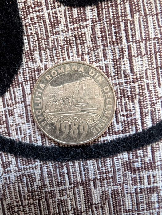 Moneda de colecție - 50bani - 1989