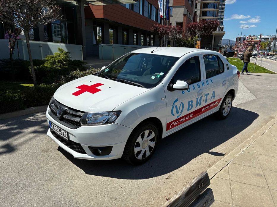 Дачия Логан, 1.5dci, 163800км. Сервизна книжка, ЕСПАС ауто