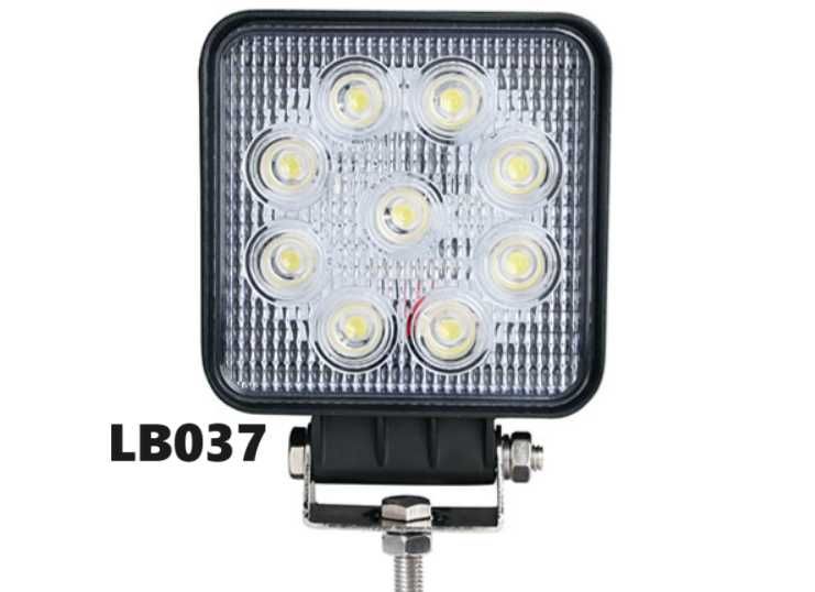 ЛЕД прожектор 27W 12/24V LED дневни халогени светлини фар раб. лампа
