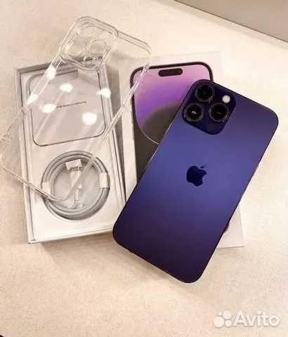2 simkartali iPhone 14 Pro Max  Deep Purple 86%  (780$)