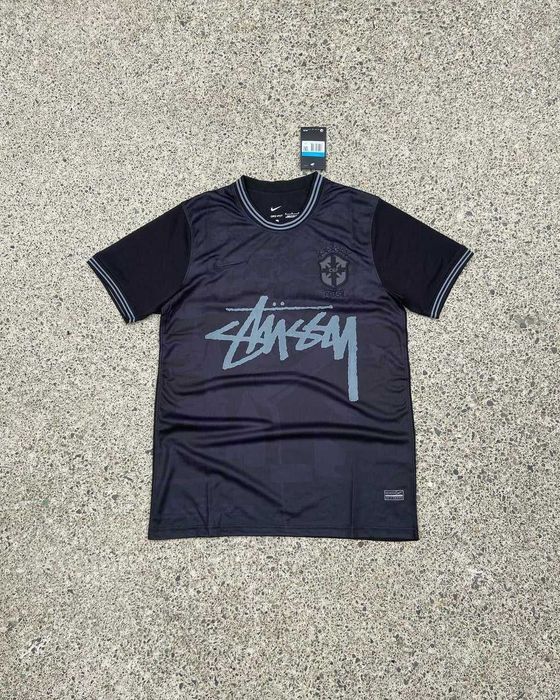 Nike × Stussy x Brazil "Blackout" Limited Jersey