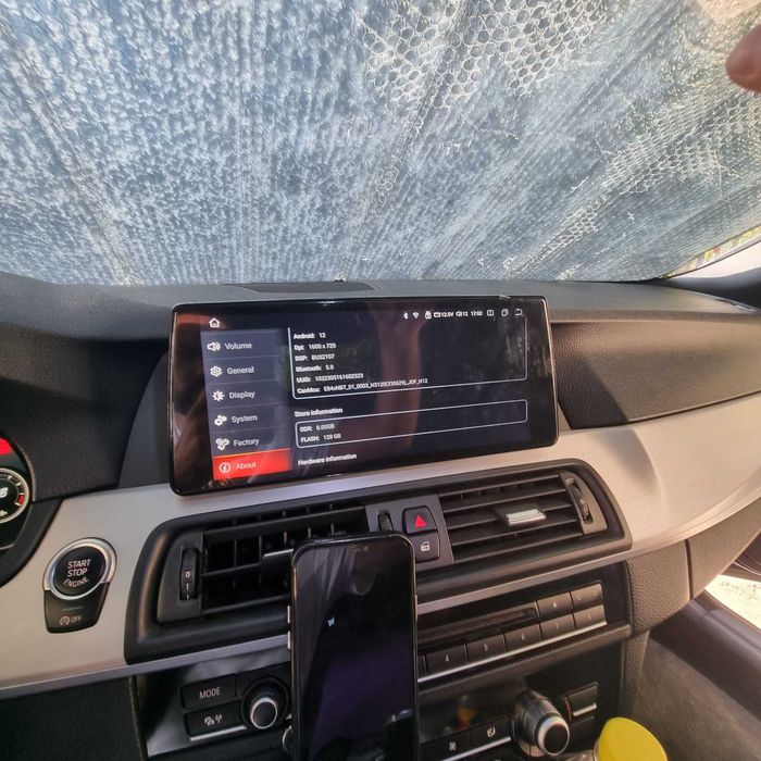 Navigatie android 8GB BMW f10  Waze YouTube