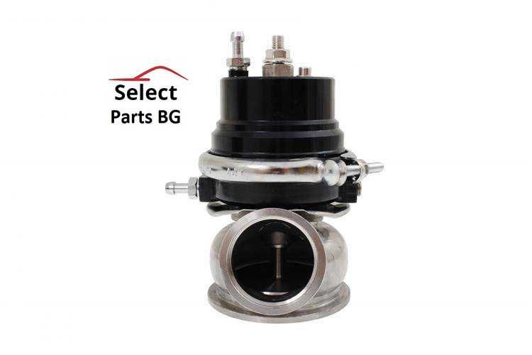 TurboWorks външен WasteGate Уейст гейт 60mm 1.6 Bar V-Band черен