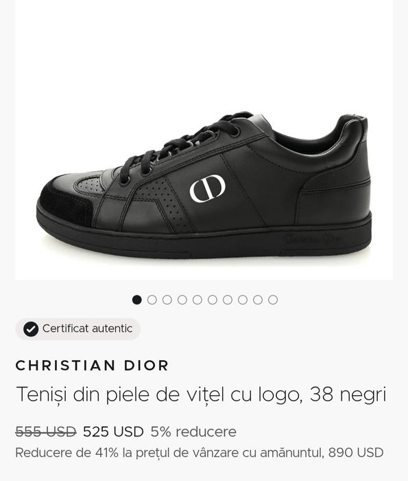 Adidași Cristian Dior originali, damă