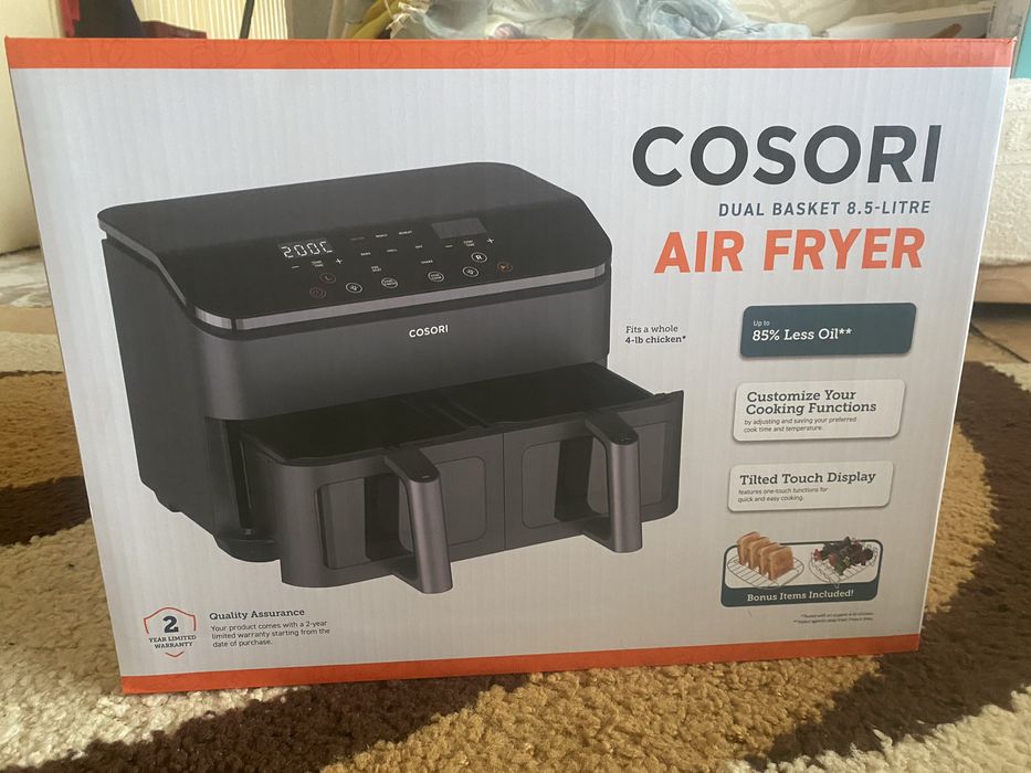 Friptoza cosori dual basket 8,5 l