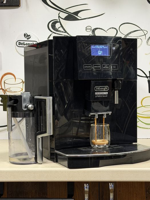 Кафемашина кафе автомат delonghi perfecta touch с гаранция