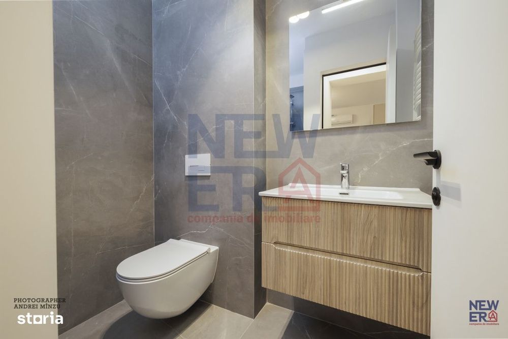 Apartament  NOU 3 camere cu terasa 10 mp in bloc boutique, zona Herest