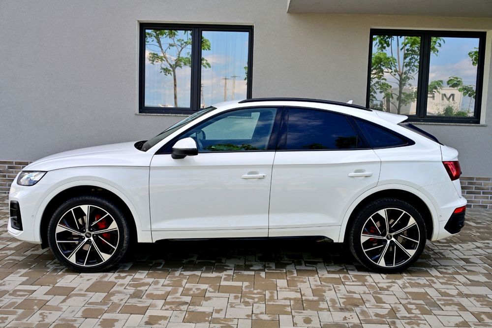 Audi Q5 coupe 2022 S-Line Quattro 2.0 TDI Mild Hybrid 204 CP – Full Opțiuni