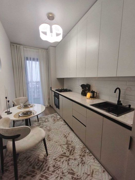 ЖК Assalom Sohil 1 комнатная 32м2 Евроремонт Яшнабад , Узбум