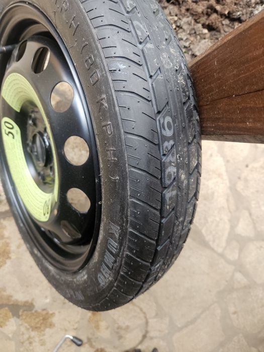 Резервна гума патерица за Vw Golf 7 Vw golf 6 125/70/16