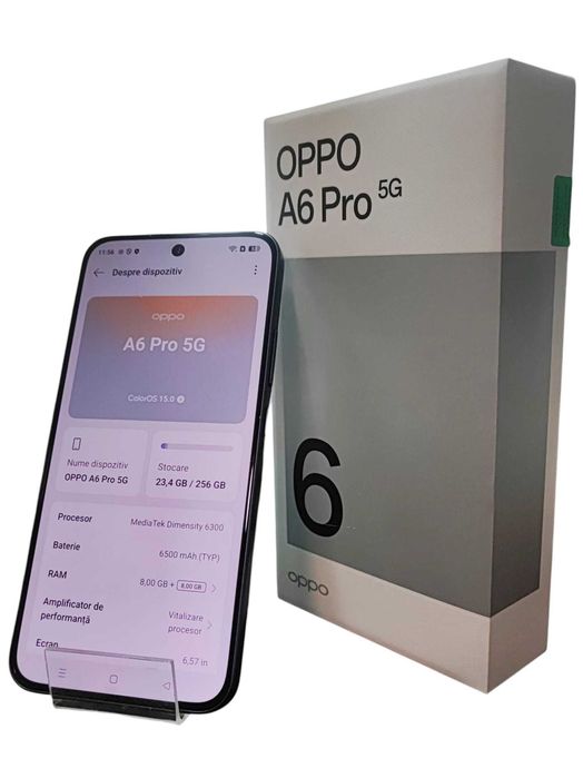 Oppo A6 Pro 256Gb Nou / Amanet Cashbook Braila Halelor