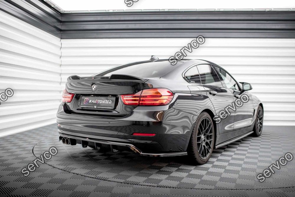 Eleron spoiler cap Bmw Seria 4 F36 Gran Coupe 2014-2017 v2 - Maxton