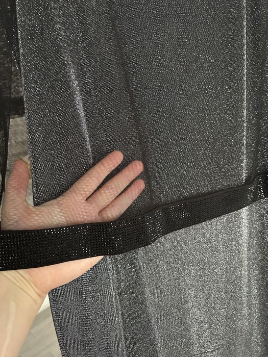 Rochie de gala negru cu gri