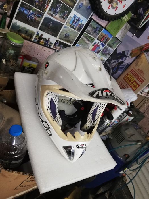 Кормило  каска airoh мото крос /ендуро /атв