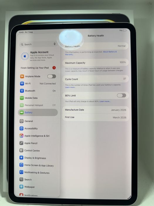 iPad Pro 11 M5 256 Celluar