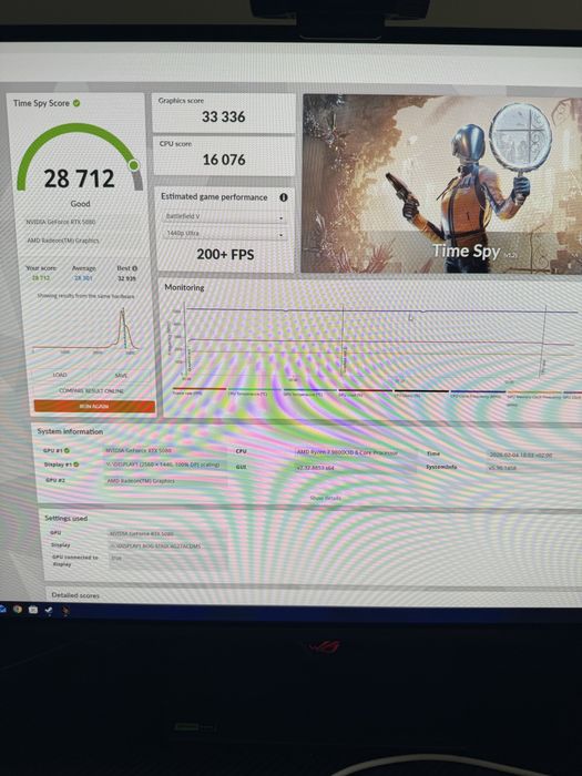 Placa video ASUS GeForce RTX 5080 PRIME OC 16GB GDDR7 256-bit DLSS 4.0