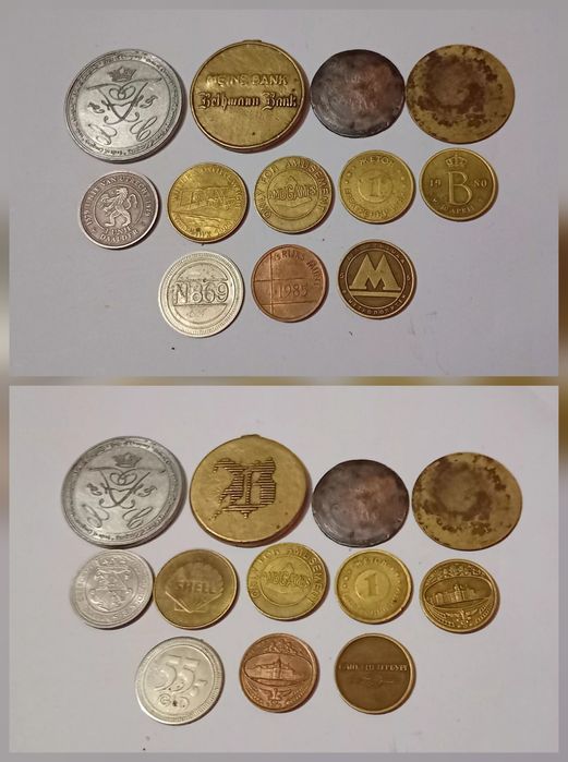 Лот жетони,медали .