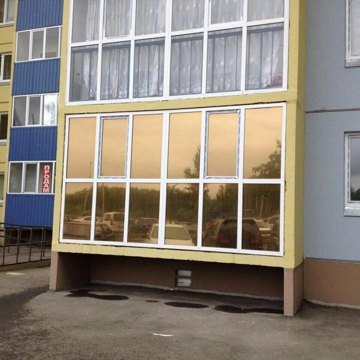 Тонировка окон перегородок