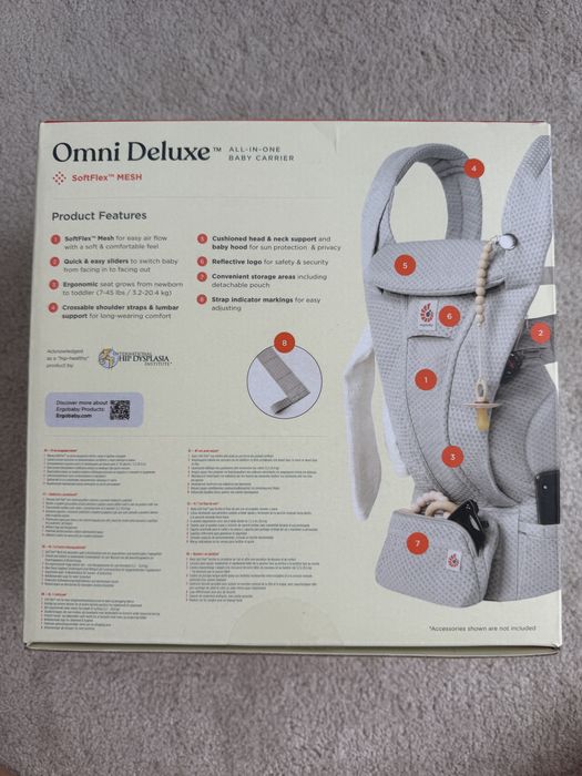 Marsupiu Omni Deluxe Mesh Onyx Black