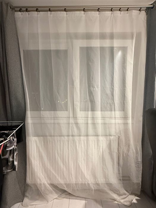 Perdea albă 300 cm x 245 cm