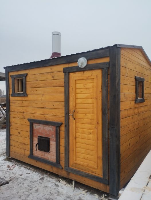 Баня из бруса не каркасные