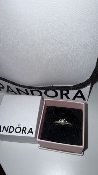 Серебрянное кольцо pandora disney Ариэль оригинал