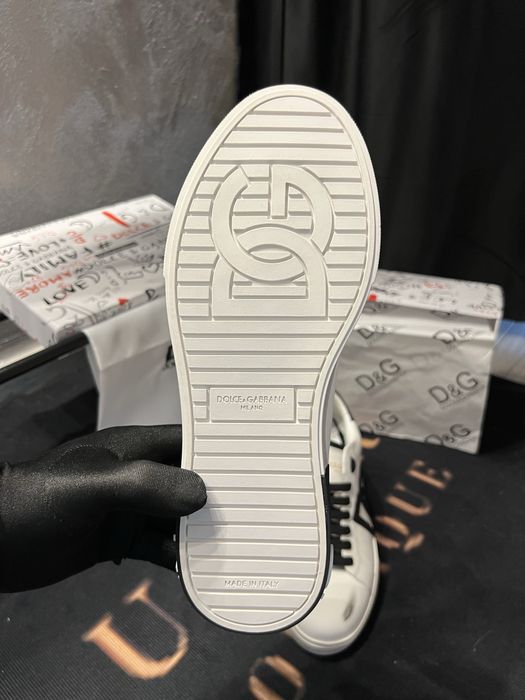 Adidasi Dolce Gabbana , piele , calitate Premium ! Reducere !