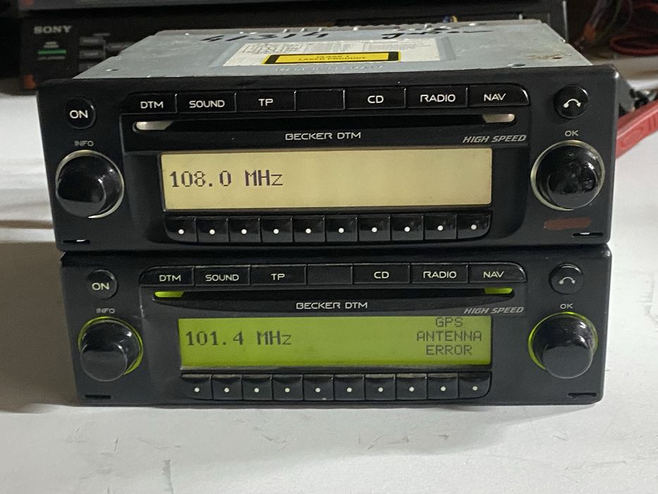 CD player Becker DTM High Speed