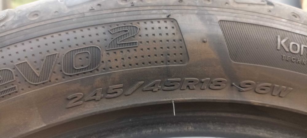 Anvelope Vara 245 45 18 Vara Profil ~4-5mm DOT 11/21 Folosite 1 Sezon