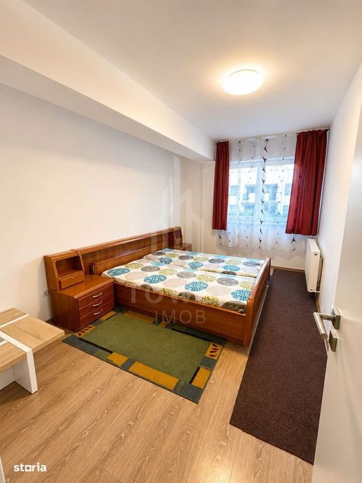 Apartament de închiriat – 3 camere, 2 băi, 72 mp