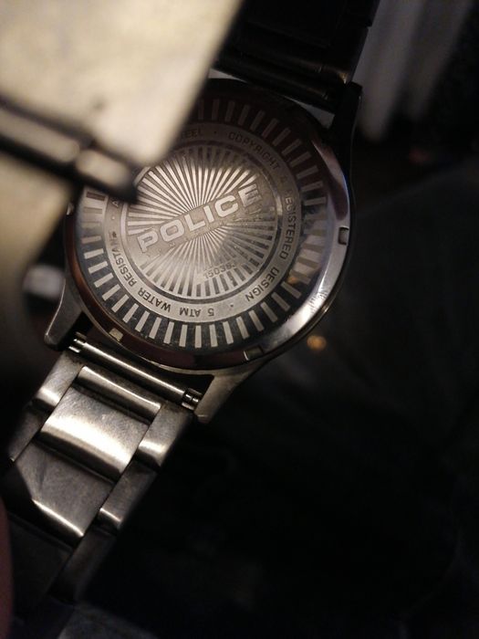 Ceas Police albastru