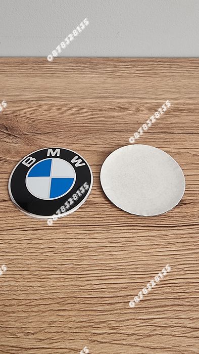 Задна емблема BMW E46 комби 65мм – класическа тип люспа