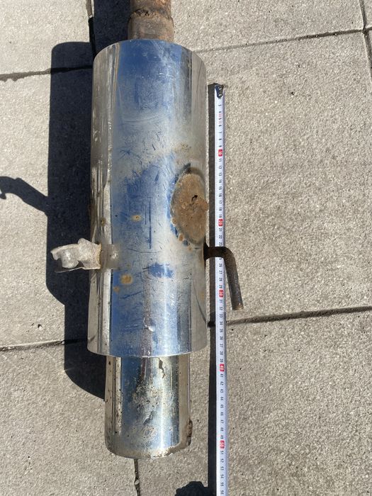 Глушитель, банка выхлопа