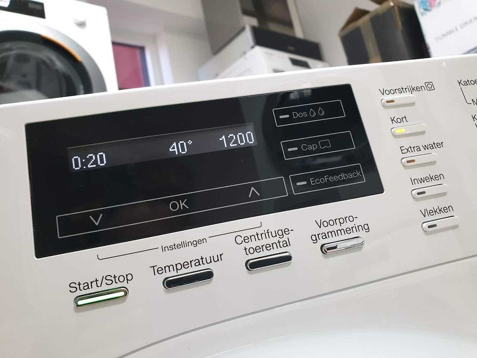Miele W1 TwinDos Пералня Миеле 12м Гаранция