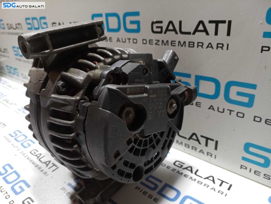 Alternator 120A Opel Vectra C 2.2 B 2002 - 2008 Cod 0124425004 13129850 [M4830]