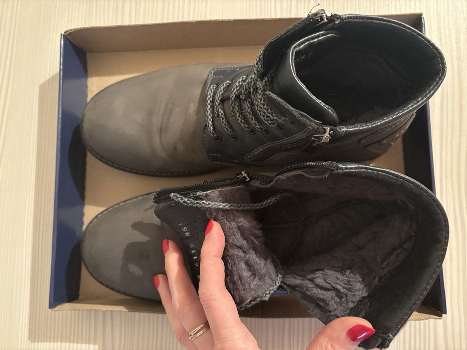 Продам ботинки мужские зимние