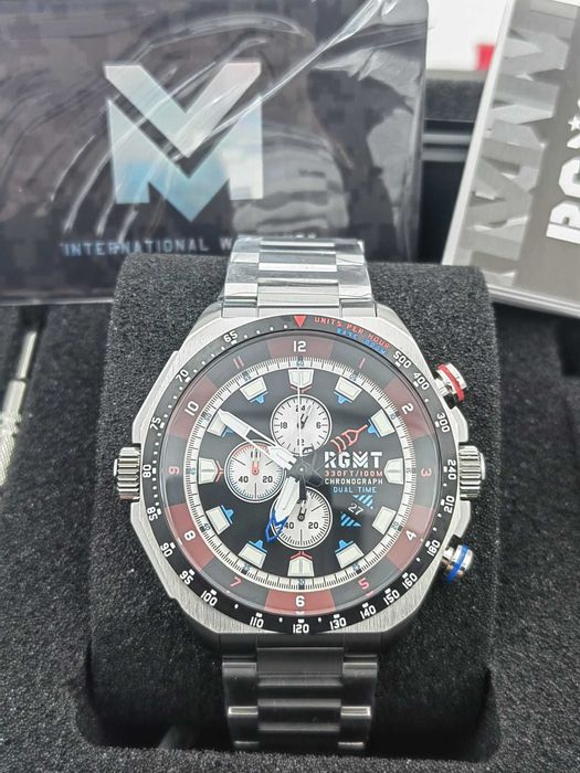 Ceas RGMT Capricorn Dual Time Chronograph 44 mm – GMT – Full Set – Nou